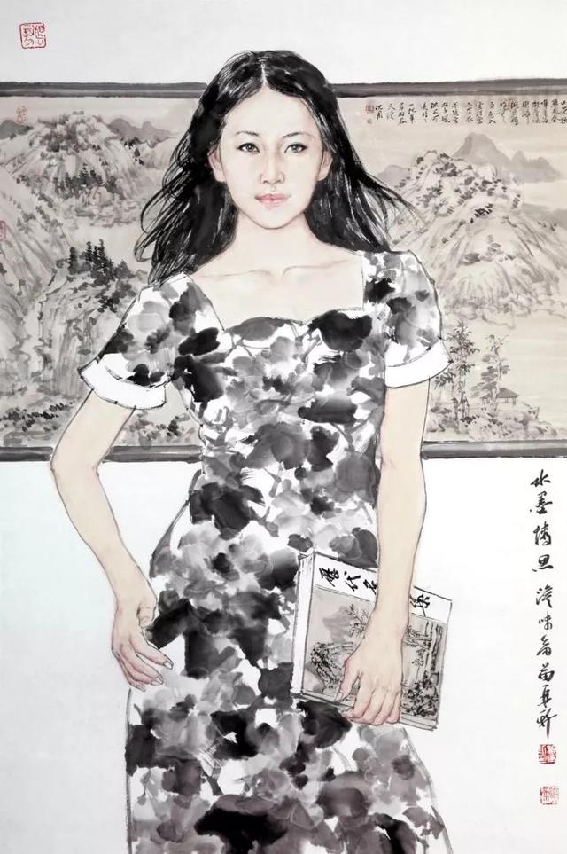 最新的女人物画,最新的女人物画,当代艺术中的璀璨瑰宝