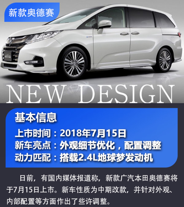 奥德赛改款最新动态，时代变迁与地位的彰显