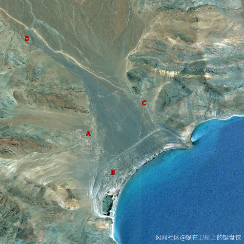 班公湖最新卫星图,自然美景的梦幻探索之旅