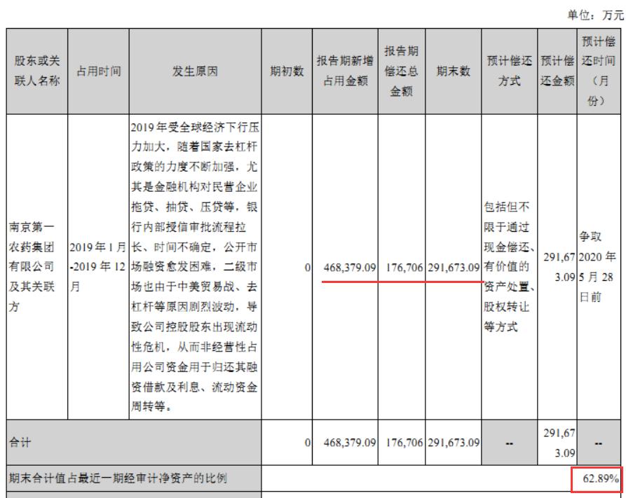 红太阳资金占用最新动态及观点论述